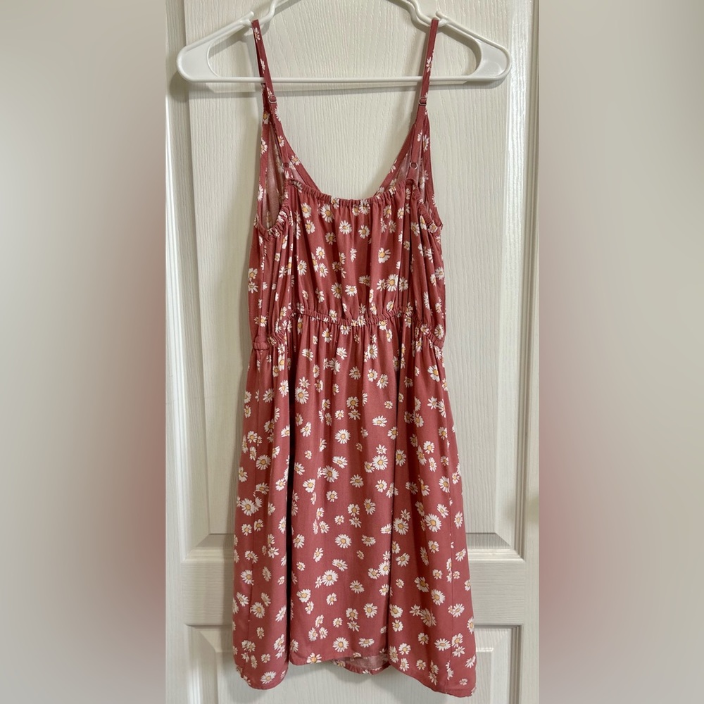 Hollister pink daisy dress